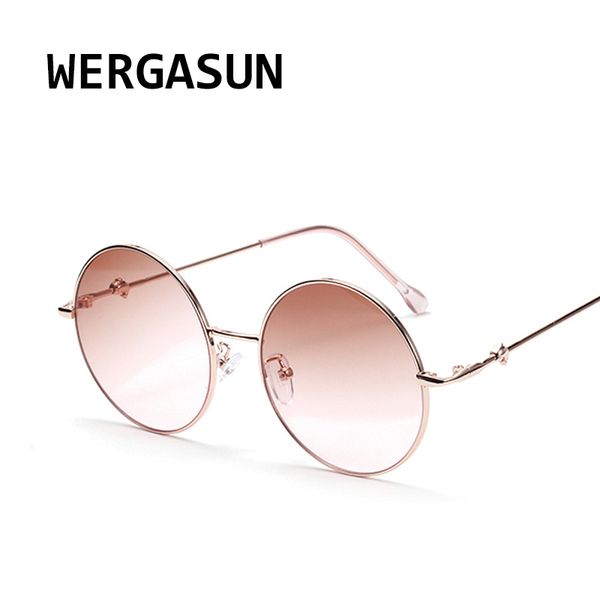wergasun vintage round sunglasses women brand designer fashion circling sun glasses uv400, White;black
wergasun vintage round sunglasses women brand designer fashion circling sun glasses uv400, White;black
