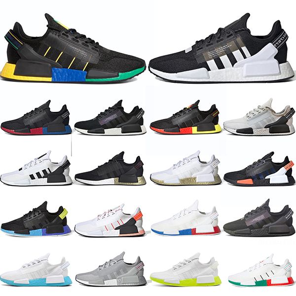 nmd r1 v2 running shoes sneakers core black white mexico city oreo og classic metallic gold mens womens trainers sports size 36-45, White;red 
nmd r1 v2 running shoes sneakers core black white mexico city oreo og classic metallic gold mens womens trainers sports size 36-45, White;red