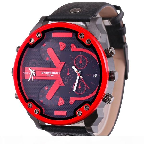 5.5cm big face кварцевые часы для мужчин dual таймс date мужские наручные часы человек черная кожа водонепроницаемый relogio мужчина для, Slivery;brown
5.5cm big face кварцевые часы для мужчин dual таймс date мужские наручные часы человек черная кожа водонепроницаемый relogio мужчина для, Slivery;brown