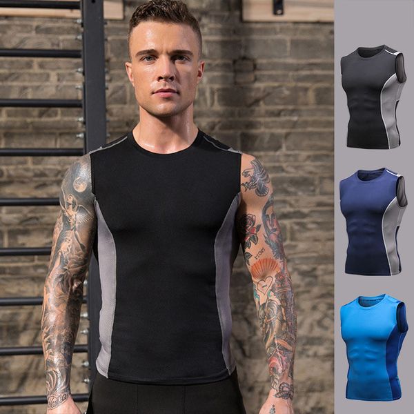 running jerseys men's tank sleeveless vest printed sport workout training gym waistcoat bodybuilding fitness sportswear, Black;blue
running jerseys men's tank sleeveless vest printed sport workout training gym waistcoat bodybuilding fitness sportswear, Black;blue