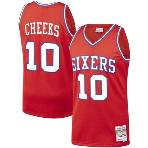 maurice cheeks mitchell & ness red 1982-83 jersey throwbacks vest stitched basketball jerseys, Gray
maurice cheeks mitchell & ness red 1982-83 jersey throwbacks vest stitched basketball jerseys, Gray