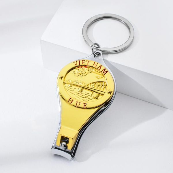 2020 multifunction tool keyring golden bridge letter vietnam keychain bottle opener souvenir nail clipper gifts wholesale, Silver
2020 multifunction tool keyring golden bridge letter vietnam keychain bottle opener souvenir nail clipper gifts wholesale, Silver