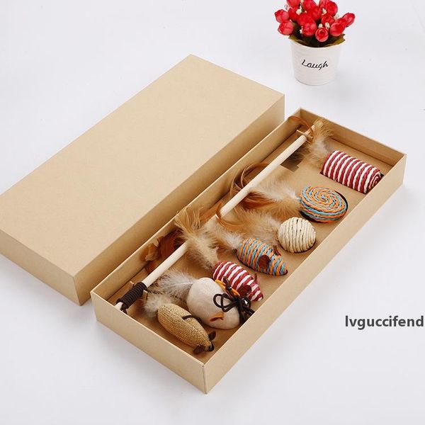 funny cats stick cat charmer wand pet cat toy wooden rod cats toy set cat gift box combination a06
funny cats stick cat charmer wand pet cat toy wooden rod cats toy set cat gift box combination a06