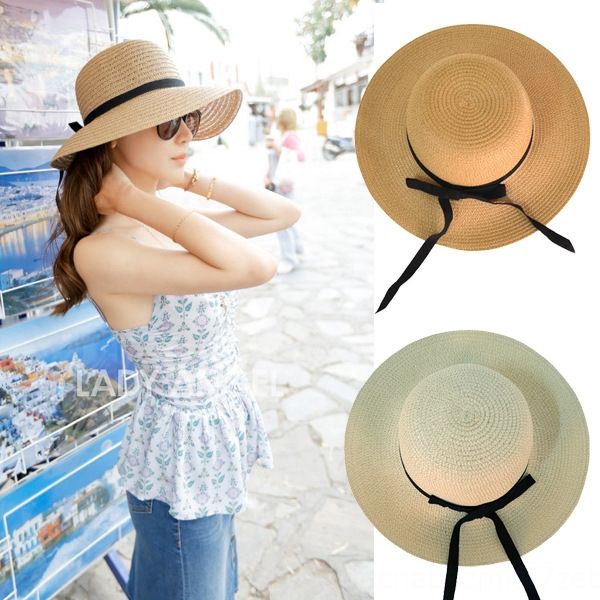 women's korean style fashionable straw straw foldable summer beach sun hat sunscreen big edge women's sun hat, Blue;gray
women's korean style fashionable straw straw foldable summer beach sun hat sunscreen big edge women's sun hat, Blue;gray