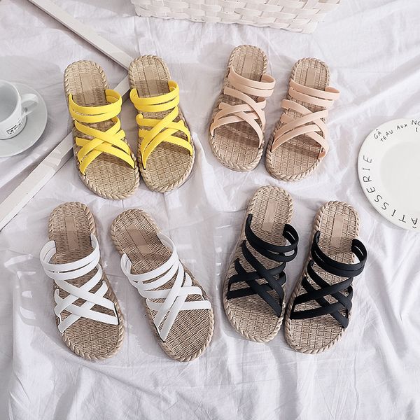 cool slippers women's summer net red women's shoes wear flat bottomed casual korean fashion net red women's shoes factory who, Black
cool slippers women's summer net red women's shoes wear flat bottomed casual korean fashion net red women's shoes factory who, Black