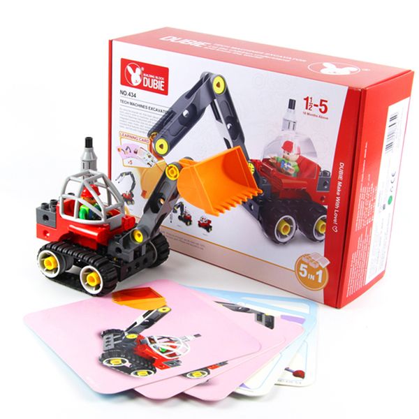 big particle building blocks tech machines excavator children's puzzle assembled high-quality toys both boy and girl 5 in 1
big particle building blocks tech machines excavator children's puzzle assembled high-quality toys both boy and girl 5 in 1