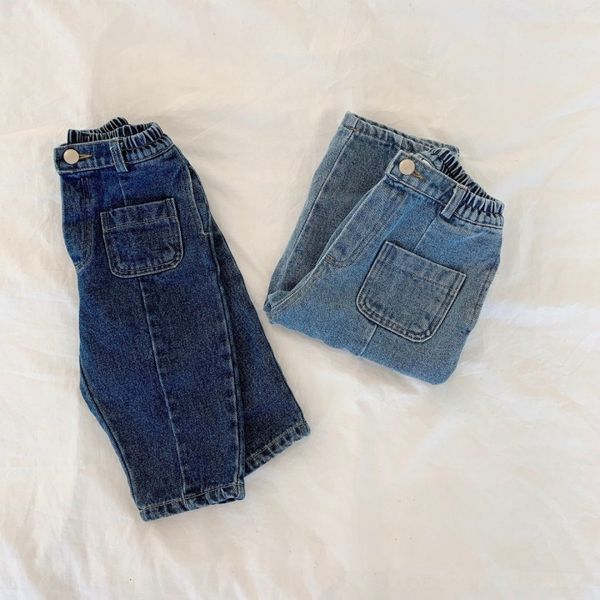 wblx7 new korean style children's clothing for boys and girls in 2020 korean style loose front pocket and jeans children's wear je, Blue
wblx7 new korean style children's clothing for boys and girls in 2020 korean style loose front pocket and jeans children's wear je, Blue