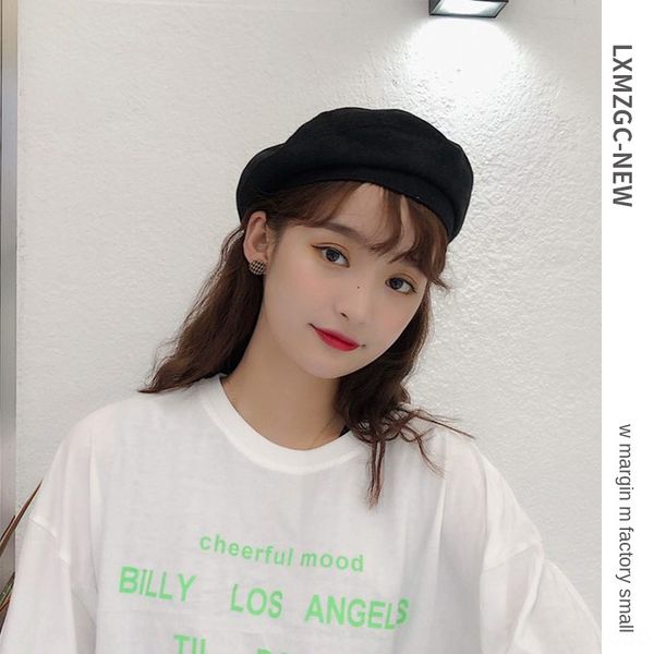 women's cute all-match beret beret korean new style simple navy hat painter hat, Blue;gray
women's cute all-match beret beret korean new style simple navy hat painter hat, Blue;gray
