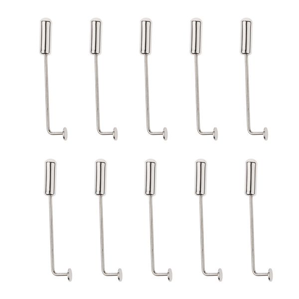 lapel brooch pin men's corsage pins safety for wedding brooch sewing dressmaking uniform scarf clothes fix pack of 10 sets, Black
lapel brooch pin men's corsage pins safety for wedding brooch sewing dressmaking uniform scarf clothes fix pack of 10 sets, Black