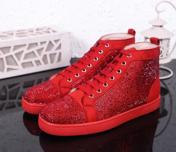 2019 new designer fashion red bottoms shoes studded spikes flats rivet sneakers for men women party lovers casual sneakers, Black
2019 new designer fashion red bottoms shoes studded spikes flats rivet sneakers for men women party lovers casual sneakers, Black