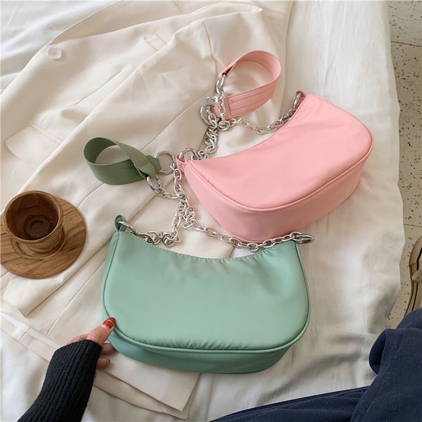 nylon crossbody bags for women 2020 leisure summer chain shoulder messenger handbags female travel cross body bag
nylon crossbody bags for women 2020 leisure summer chain shoulder messenger handbags female travel cross body bag