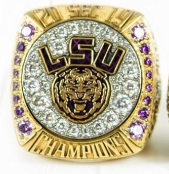 lsu 2019 2020 geaux tigers sec team champions championship ring fan men gift wholesale drop shipping, Silver
lsu 2019 2020 geaux tigers sec team champions championship ring fan men gift wholesale drop shipping, Silver