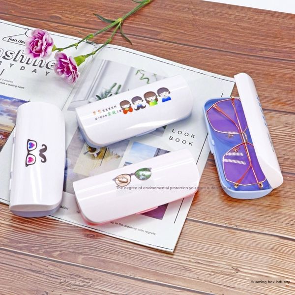 korean cartoon case case myopia fashion light plastic glasses box universal myopia glasses box, Blue
korean cartoon case case myopia fashion light plastic glasses box universal myopia glasses box, Blue