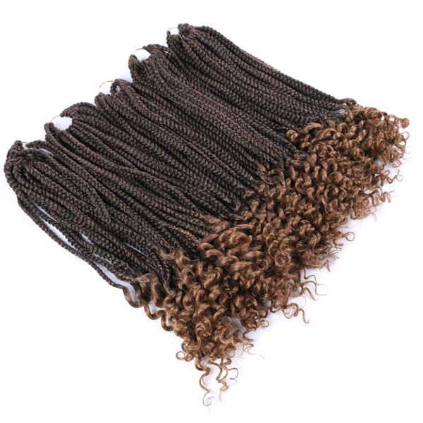 yucan 22 стренг / пакет 18 дюймов crochet box плетенки вьющиеся end волос extensions 100г / шт brown синтетические ombre плетение волос низк, Black
yucan 22 стренг / пакет 18 дюймов crochet box плетенки вьющиеся end волос extensions 100г / шт brown синтетические ombre плетение волос низк, Black