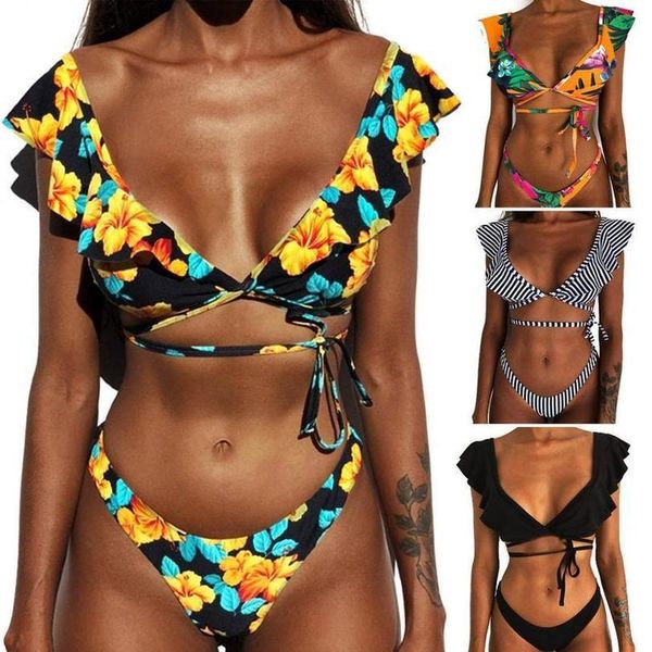 bikini set off the shoulder print ruffled bikini plus size womens swimsuit women biquini thong bikini set mujer, White;black
bikini set off the shoulder print ruffled bikini plus size womens swimsuit women biquini thong bikini set mujer, White;black