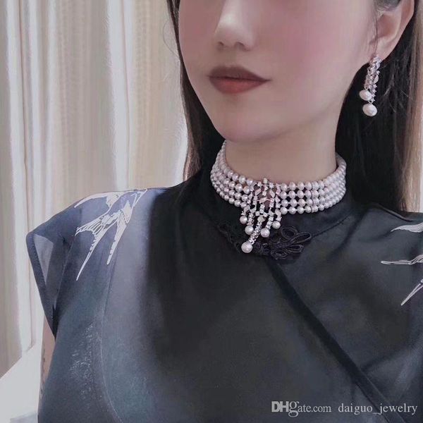 elegant temperament fashion popular ladies freshwater pearl wedding party jewelry set for sale, Silver
elegant temperament fashion popular ladies freshwater pearl wedding party jewelry set for sale, Silver