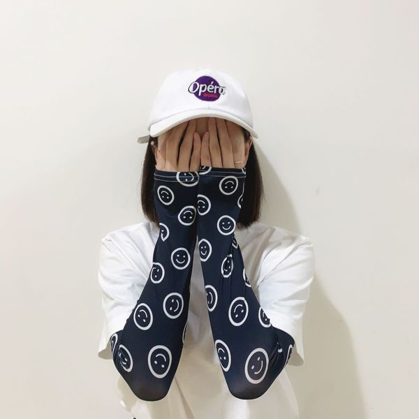u5knr internet celebrity ins sleeve ice sleeve sun protection women's cute smiling face ice silk sleeves korean arm sleeves driving sum, Black
u5knr internet celebrity ins sleeve ice sleeve sun protection women's cute smiling face ice silk sleeves korean arm sleeves driving sum, Black