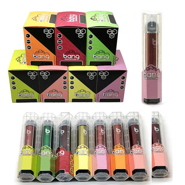 Новые Банг XL Одноразовые Vape Pen 2ml Картриджи Бобы Пустые 450mAh Аккумулятор Испаритель е Cigs Starter Kit Батончики Vapor устройств
Новые Банг XL Одноразовые Vape Pen 2ml Картриджи Бобы Пустые 450mAh Аккумулятор Испаритель е Cigs Starter Kit Батончики Vapor устройств