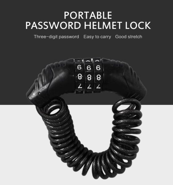 motorcycle helmets helmet lock cable thickened steel tough combination 3 digit password anti-theft txtb1
motorcycle helmets helmet lock cable thickened steel tough combination 3 digit password anti-theft txtb1