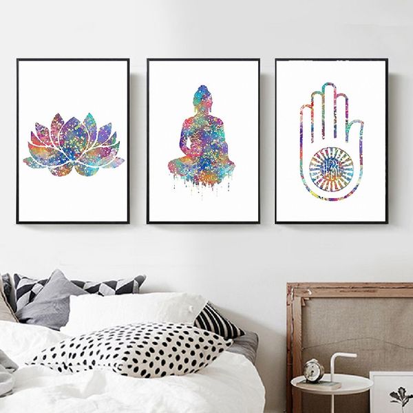 watercolor buddha art spiritual spirit yoga spa hand canvas paintings wall art pictures poster print living room home decor
watercolor buddha art spiritual spirit yoga spa hand canvas paintings wall art pictures poster print living room home decor