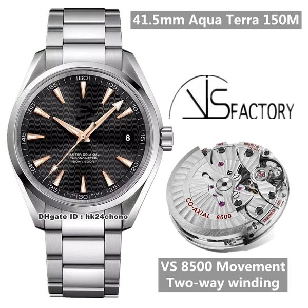 super vs 41.5mm aqua terra 150m cal.8500 automatic men's watch 231.10.42.21.01.006 black dial stainless steel bracelet gents watches, Slivery;brown
super vs 41.5mm aqua terra 150m cal.8500 automatic men's watch 231.10.42.21.01.006 black dial stainless steel bracelet gents watches, Slivery;brown