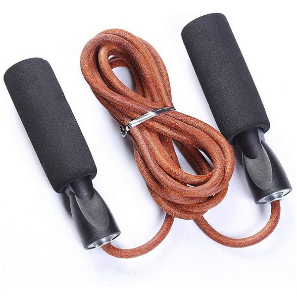leather jump rope women and men skipping skip ropes with adjustable length workout speed exercise training fitness boxing mma
leather jump rope women and men skipping skip ropes with adjustable length workout speed exercise training fitness boxing mma