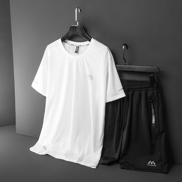 men's tracksuits 2020 summer fashion new mens two-piece t-shirt suit casual men active breathable thin suits plus size l-8xl, Gray
men's tracksuits 2020 summer fashion new mens two-piece t-shirt suit casual men active breathable thin suits plus size l-8xl, Gray