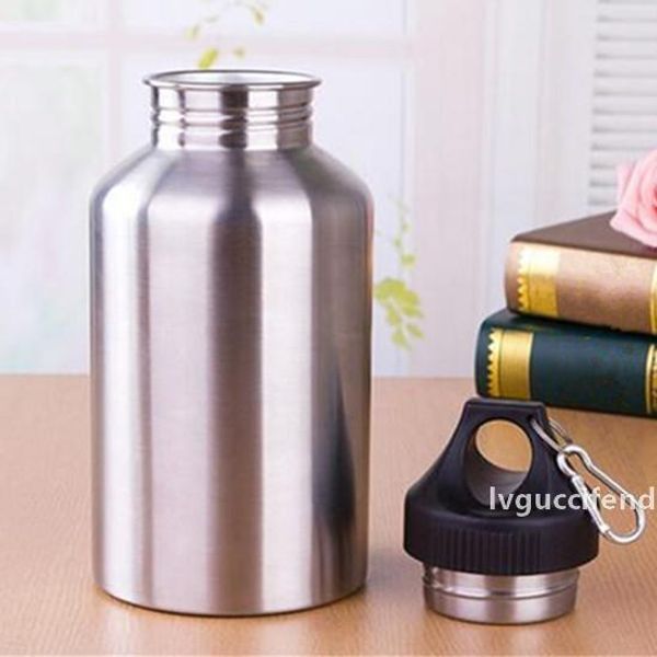 1set protector bag hook sports drink water bottle with 2l stainless steel wide mouth drinking water bottle outdoor travel kettle t200102
1set protector bag hook sports drink water bottle with 2l stainless steel wide mouth drinking water bottle outdoor travel kettle t200102