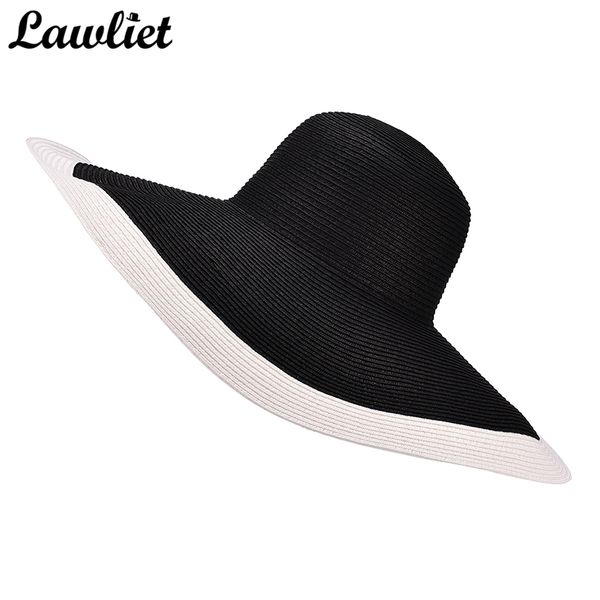 huge brim sun 7.1''/18cm paper straw summer for womens ladies uv protect floppy beach hats kentucky derby party dress y200619, Blue;gray
huge brim sun 7.1''/18cm paper straw summer for womens ladies uv protect floppy beach hats kentucky derby party dress y200619, Blue;gray
