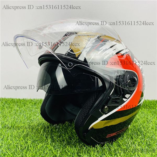 3/4 motorcycle helmet shoeii 93 helmet lucky cat dual visor riding motocross racing motobike
3/4 motorcycle helmet shoeii 93 helmet lucky cat dual visor riding motocross racing motobike