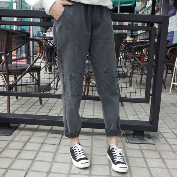 серые джинсы женщина осень высокие упругие талии джинсы boyfriend брюки vintage denim корейский лоскутная брюки плюс размер v764, Blue
серые джинсы женщина осень высокие упругие талии джинсы boyfriend брюки vintage denim корейский лоскутная брюки плюс размер v764, Blue