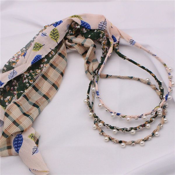 spring and summer streamer headband floral lattice pearl rhinestone texture simple hair accessories
spring and summer streamer headband floral lattice pearl rhinestone texture simple hair accessories