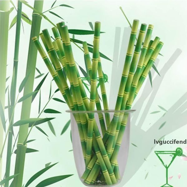 disposable bamboo paper straw creative green bamboo environmentally friendly degradable straw home bar coffee drink decorative straw 57 
disposable bamboo paper straw creative green bamboo environmentally friendly degradable straw home bar coffee drink decorative straw 57