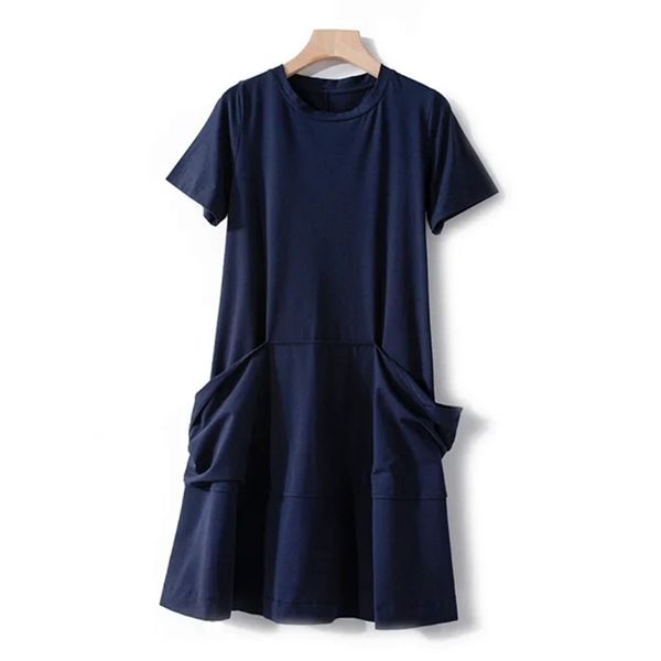 navy blue women's mini dress casual short-sleeve o-neck short dresses with doubel lace-up pockets 2020 new spring/summe robe, Black;gray
navy blue women's mini dress casual short-sleeve o-neck short dresses with doubel lace-up pockets 2020 new spring/summe robe, Black;gray