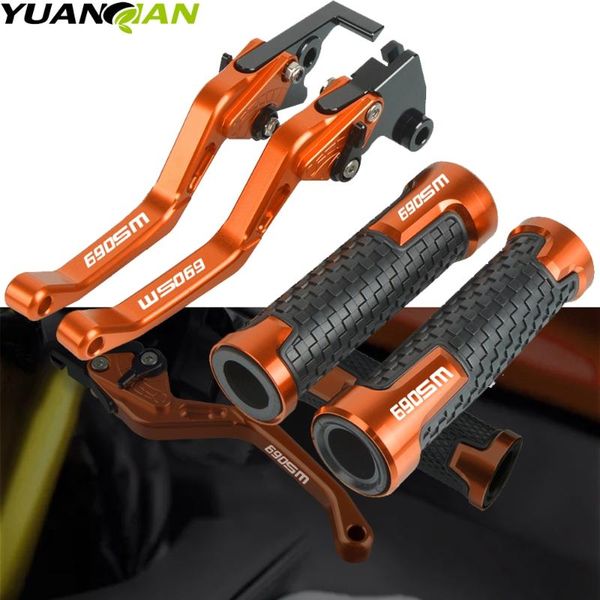 motorcycle cnc aluminum adjustable folding brake clutch levers handlebar hand grips for 690sm 690 sm 2007-2008 accessories
motorcycle cnc aluminum adjustable folding brake clutch levers handlebar hand grips for 690sm 690 sm 2007-2008 accessories