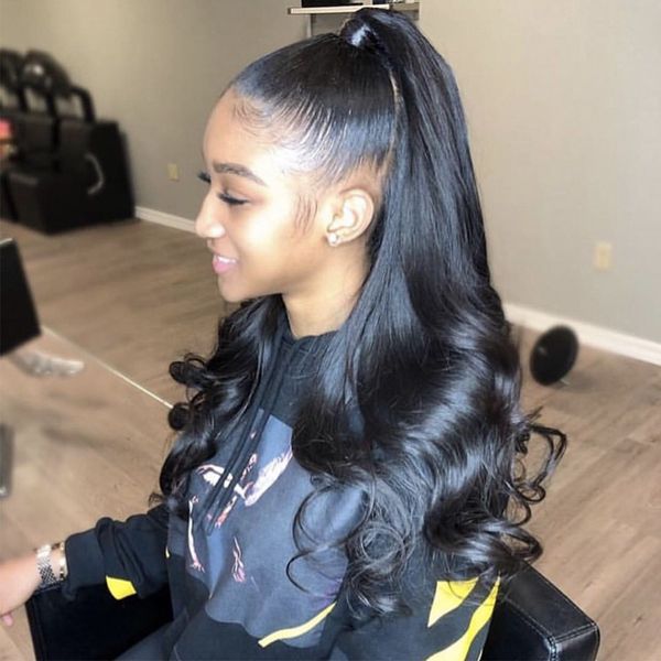 4x4 lace front human hair wigs pre plucked with baby hair for black women remy brazilian body wave lace closure wig
4x4 lace front human hair wigs pre plucked with baby hair for black women remy brazilian body wave lace closure wig