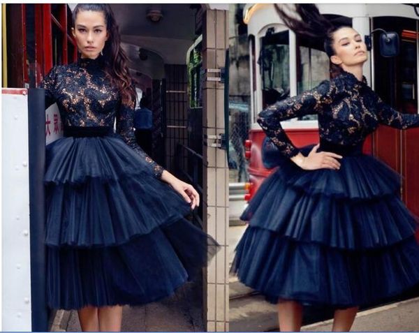 2020 new fashion tulle lace applique high neck cocktail gown elegant short/mini a-line long sleeve homecoming dress ing, Red
2020 new fashion tulle lace applique high neck cocktail gown elegant short/mini a-line long sleeve homecoming dress ing, Red
