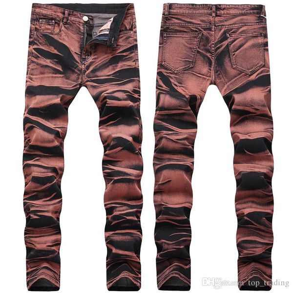 men's distressed ripped skinny jeans fashion mens jeans slim motorcycle moto biker mens denim pants hip hop men jeans 1605, Blue
men's distressed ripped skinny jeans fashion mens jeans slim motorcycle moto biker mens denim pants hip hop men jeans 1605, Blue