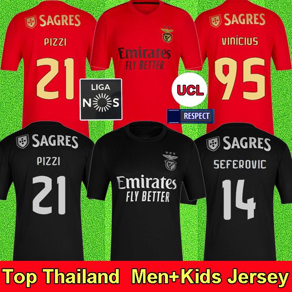 20 21 benfica soccer jerseys vinicius pizzi rafa seferovic a. almeida ruben 2020 21 sl benfica zivkovic soccer jersey man + kids kit new, Black;yellow
20 21 benfica soccer jerseys vinicius pizzi rafa seferovic a. almeida ruben 2020 21 sl benfica zivkovic soccer jersey man + kids kit new, Black;yellow