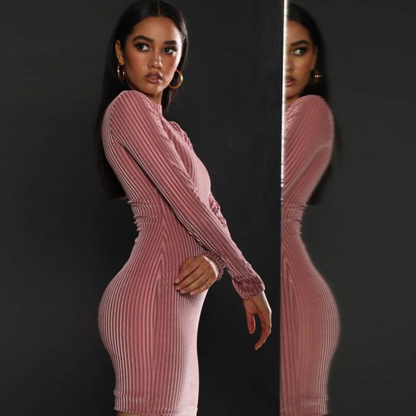 мода бархатная платье с длинным рукавом ночной клуб платье партии женщины тонкий осень зима платье 2020 sexy платье-футляр, Black;gray
мода бархатная платье с длинным рукавом ночной клуб платье партии женщины тонкий осень зима платье 2020 sexy платье-футляр, Black;gray