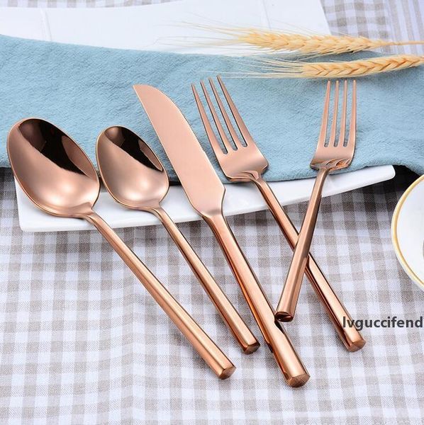 1 set creative handle flatware set 4 color knife fork spoon 5-piece suit cutlery set high-grade stainless steel dinnerware tableware
1 set creative handle flatware set 4 color knife fork spoon 5-piece suit cutlery set high-grade stainless steel dinnerware tableware