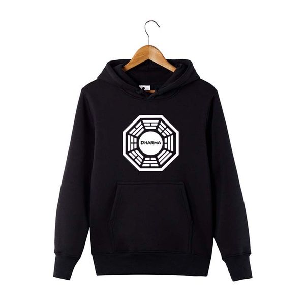 winter american tv dharma printed men's hoodie cotton hoodies o-neck men's sportswear film fans hoody down hoodie sweatshirt, Black
winter american tv dharma printed men's hoodie cotton hoodies o-neck men's sportswear film fans hoody down hoodie sweatshirt, Black