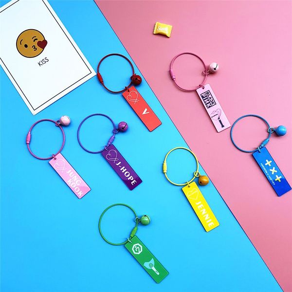 kpop bangtan keychain blackpink exo got7 twice seventeen two side key chains candy bells acrylic keyring accessories jewelry, Silver
kpop bangtan keychain blackpink exo got7 twice seventeen two side key chains candy bells acrylic keyring accessories jewelry, Silver