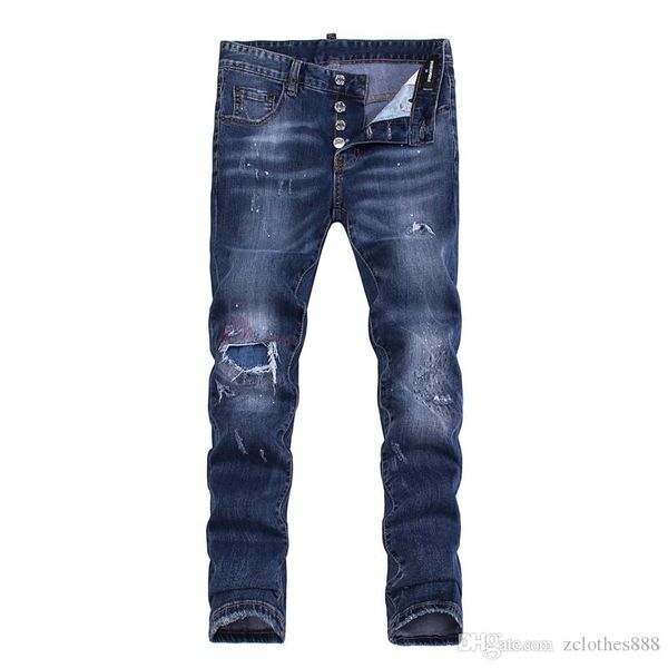 2020 mens designer jeans new summer fashion designer mens ripped biker casual pants hip hop luxury pants skinny jeans, Blue
2020 mens designer jeans new summer fashion designer mens ripped biker casual pants hip hop luxury pants skinny jeans, Blue