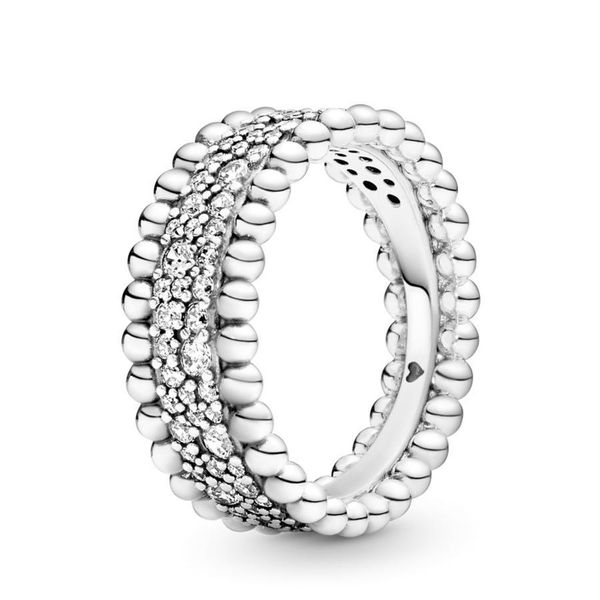 authentic 925 sterling silver beaded pave band ring 2020 new fashion luxury designer jewelry women promise ring with pandora original box
authentic 925 sterling silver beaded pave band ring 2020 new fashion luxury designer jewelry women promise ring with pandora original box
