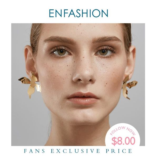 enfashion big flower stud earring gold color stainless steel earrings for women wholesale fashion jewelry oorbellen e5463, Golden;silver
enfashion big flower stud earring gold color stainless steel earrings for women wholesale fashion jewelry oorbellen e5463, Golden;silver