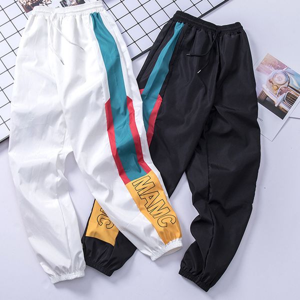 hip hop streetwear men's splice joggers pants fashion men casual cargo pant trousers high street elastic waist harem pant men, Black
hip hop streetwear men's splice joggers pants fashion men casual cargo pant trousers high street elastic waist harem pant men, Black