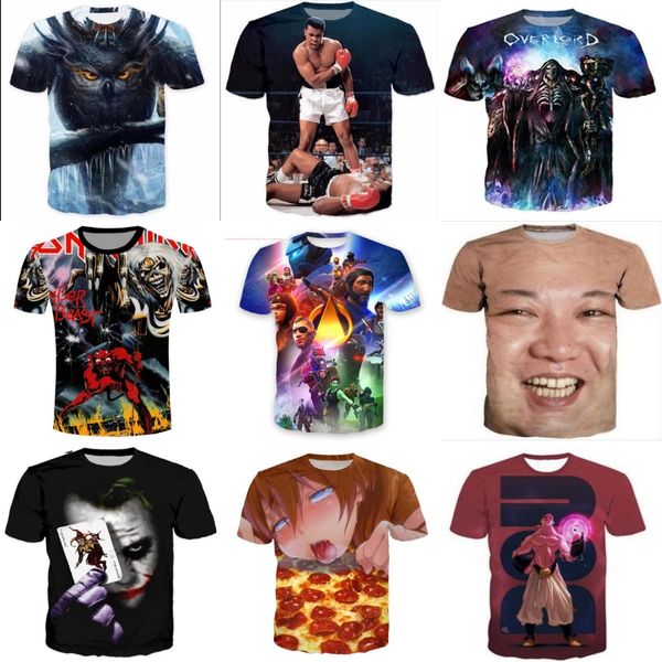 summer tee men's tsirt 3d o neck t sirts sort sleeve animal t-sirt funny monkey 3d t sirt omme s-5xl men women #700, White;black
summer tee men's tsirt 3d o neck t sirts sort sleeve animal t-sirt funny monkey 3d t sirt omme s-5xl men women #700, White;black