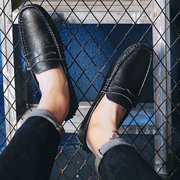 casual genuine leather loafers male breathable loafers for men comfort soft driving shoes men lightweight big size 50 men's shoe, Black
casual genuine leather loafers male breathable loafers for men comfort soft driving shoes men lightweight big size 50 men's shoe, Black