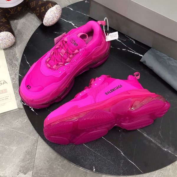designer shoes luxury mens women casual shoes, men and women sneakers couple models tennis shoes triple s transparent sole i03, Black
designer shoes luxury mens women casual shoes, men and women sneakers couple models tennis shoes triple s transparent sole i03, Black